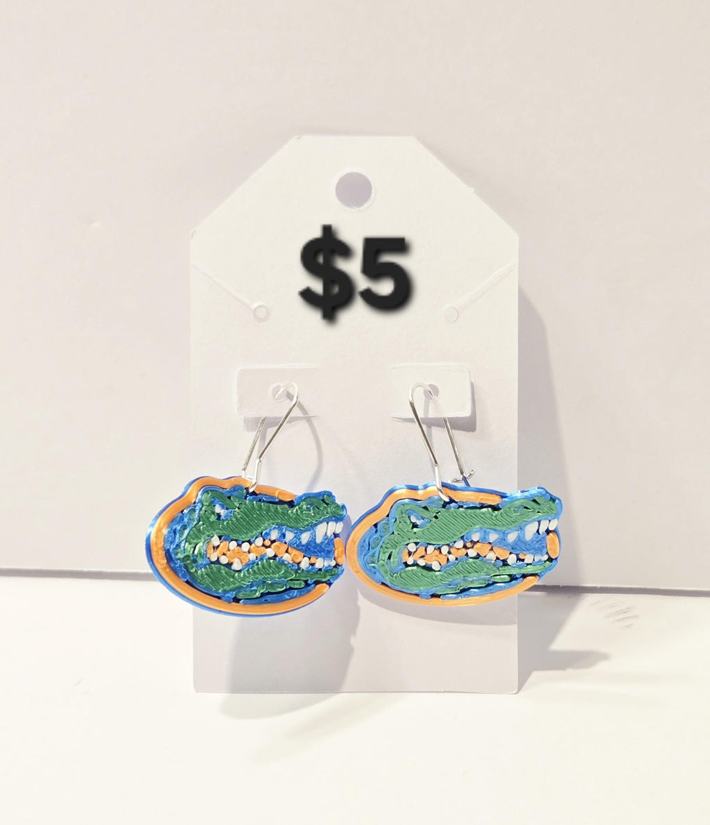 Custom 3D Printed Earrings - Lightweight