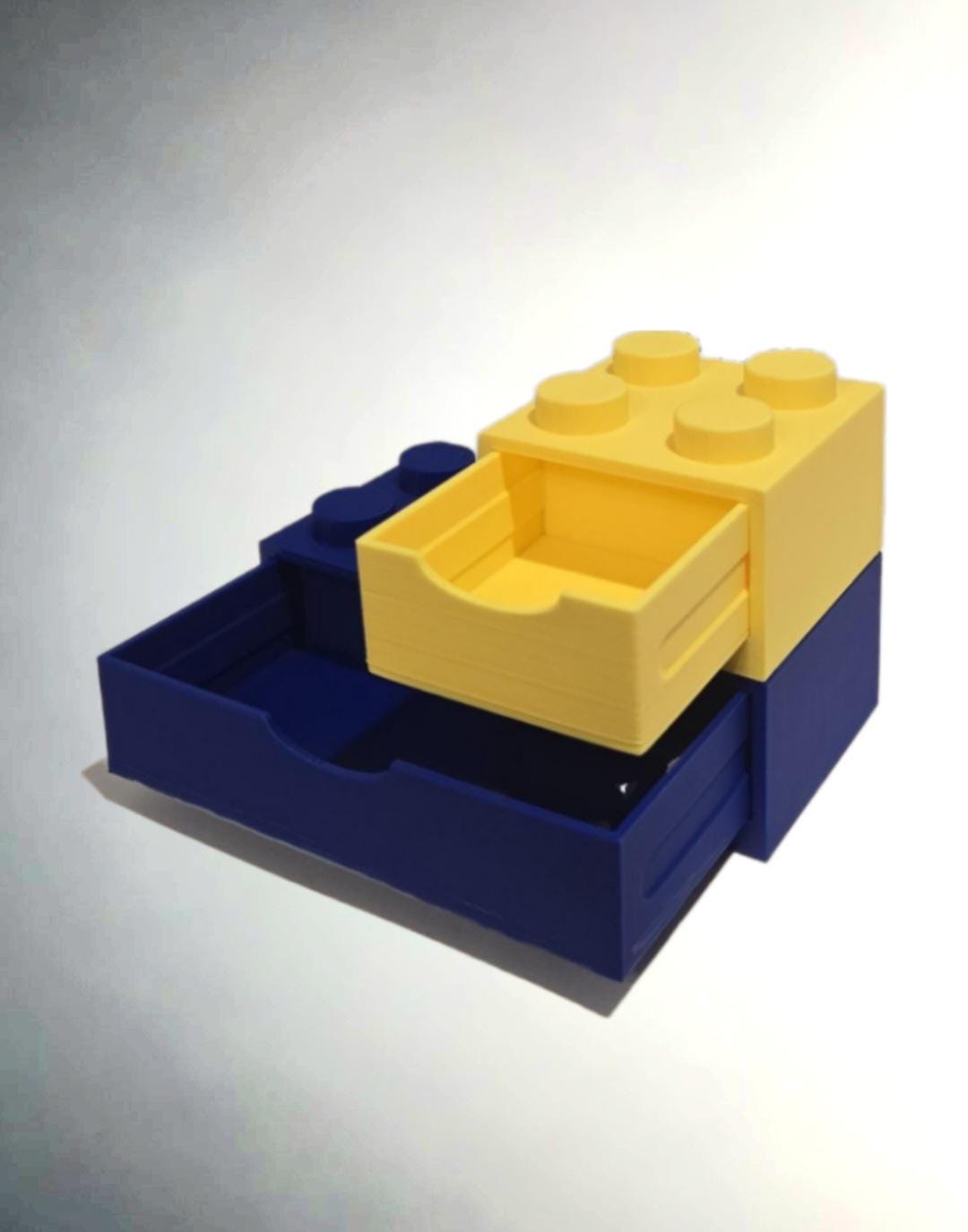Stackable Building Brick Storage Drawers - 3D Printed Organizers