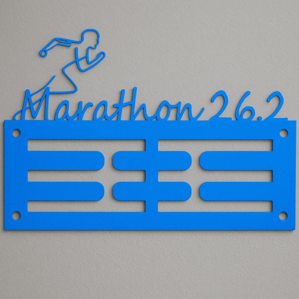 Wall Hanging Race Medal Holder - OCR, Marathon, Disney & More