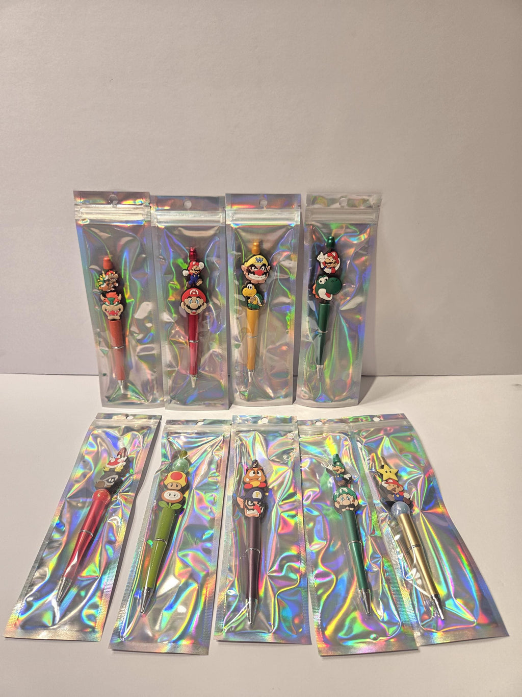Custom 3D Printed & Beaded Character Pens