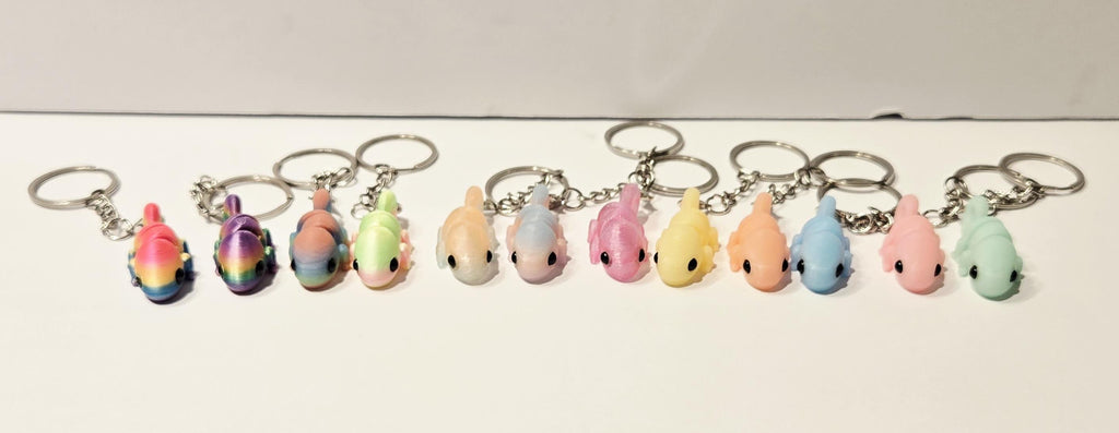 3D Printed Keychains - Chapstick Holders & Character Designs