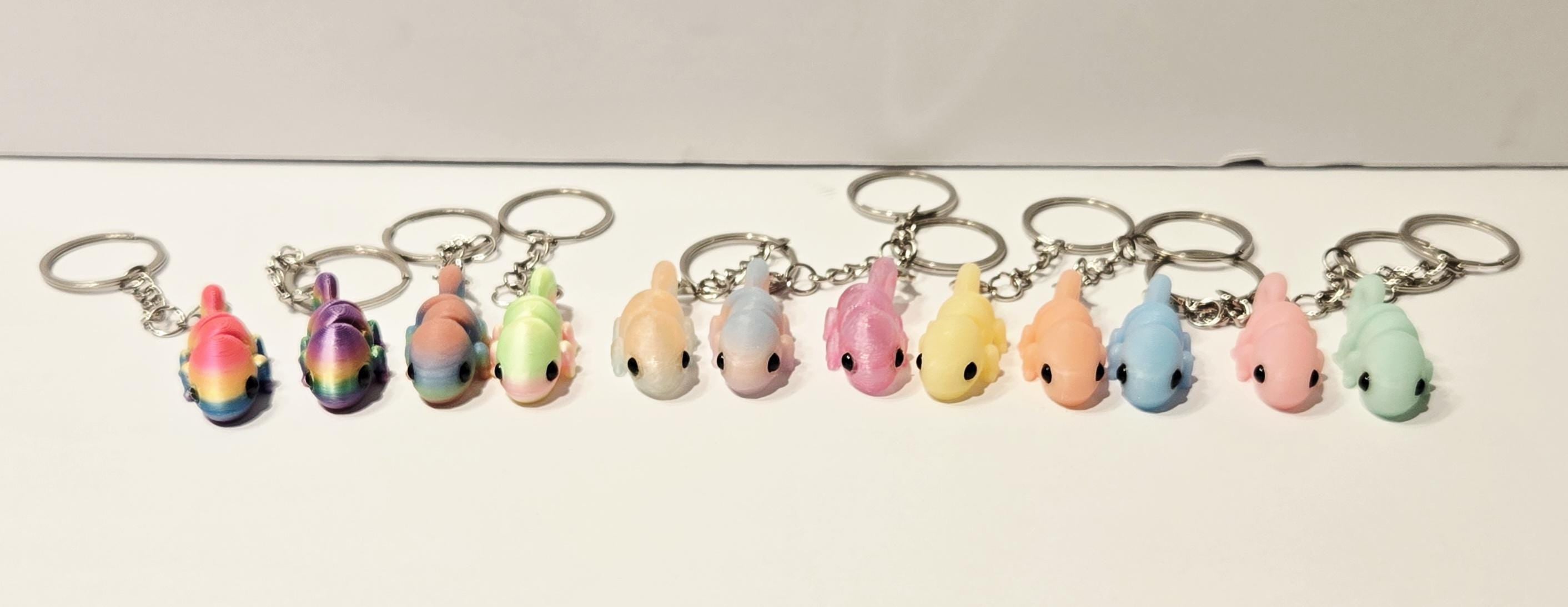 3D Printed Keychains - Chapstick Holders & Character Designs