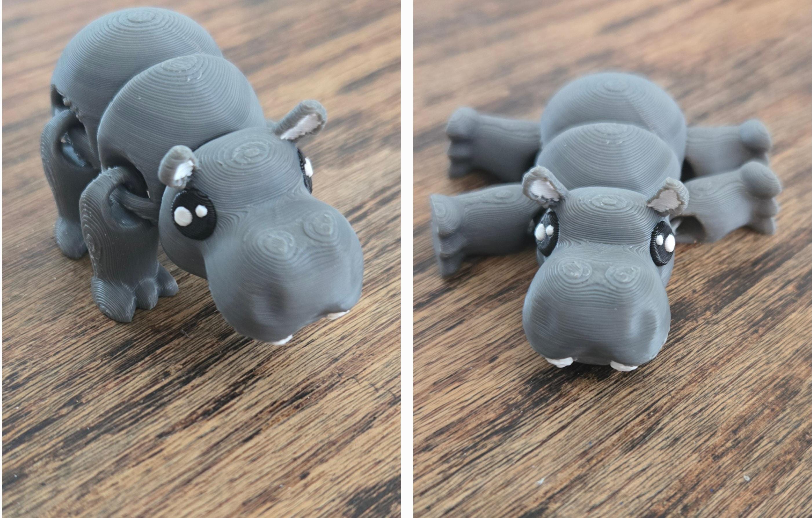 Tiny Flexi Pet Pals - 3D Printed Moveable Animals
