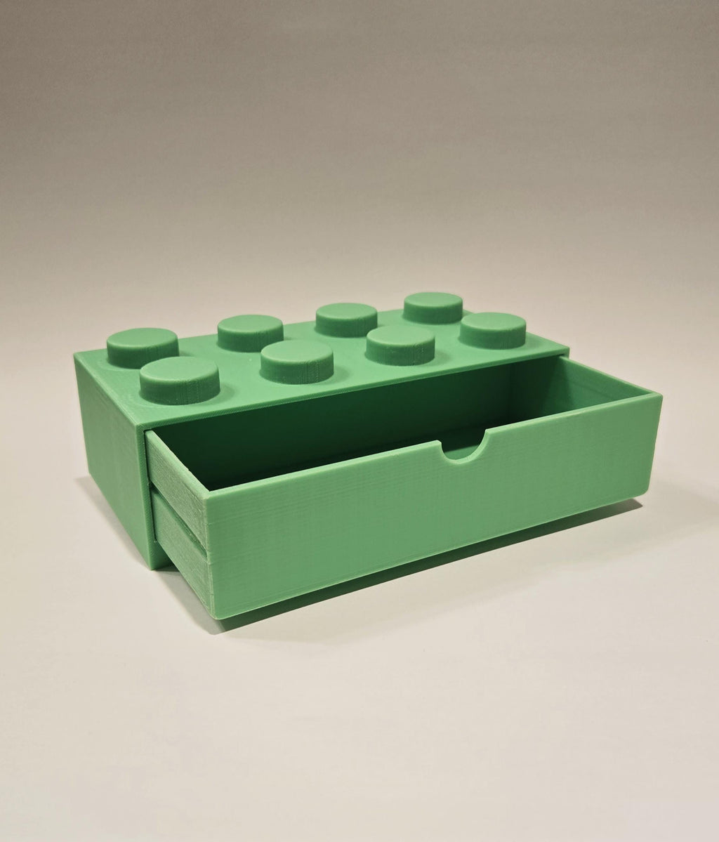 Stackable Building Brick Storage Drawers - 3D Printed Organizers