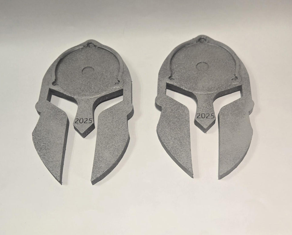 Limited Edition 2025 Texture Painted Spartan Trifecta Medal Holder