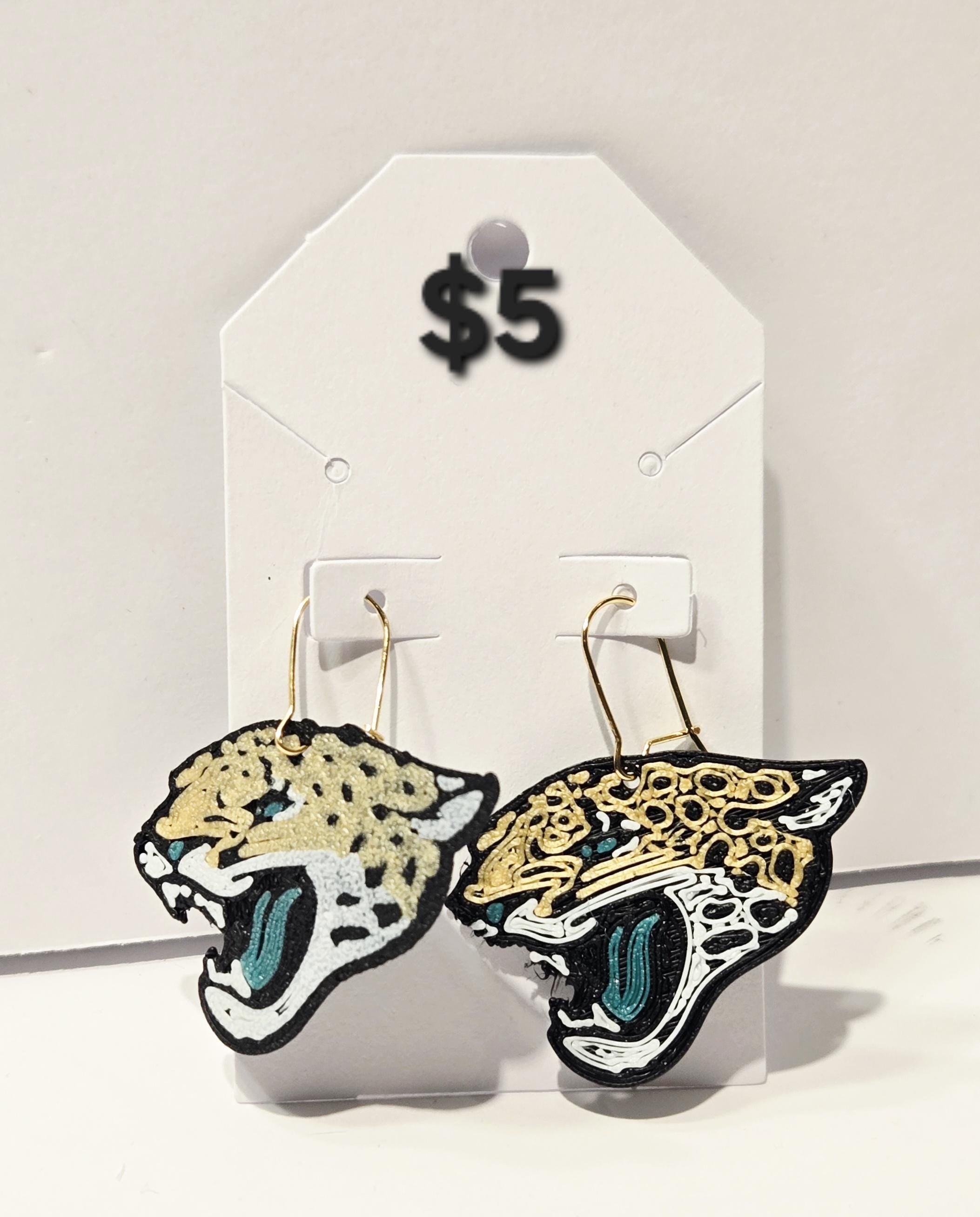 Custom 3D Printed Earrings - Lightweight