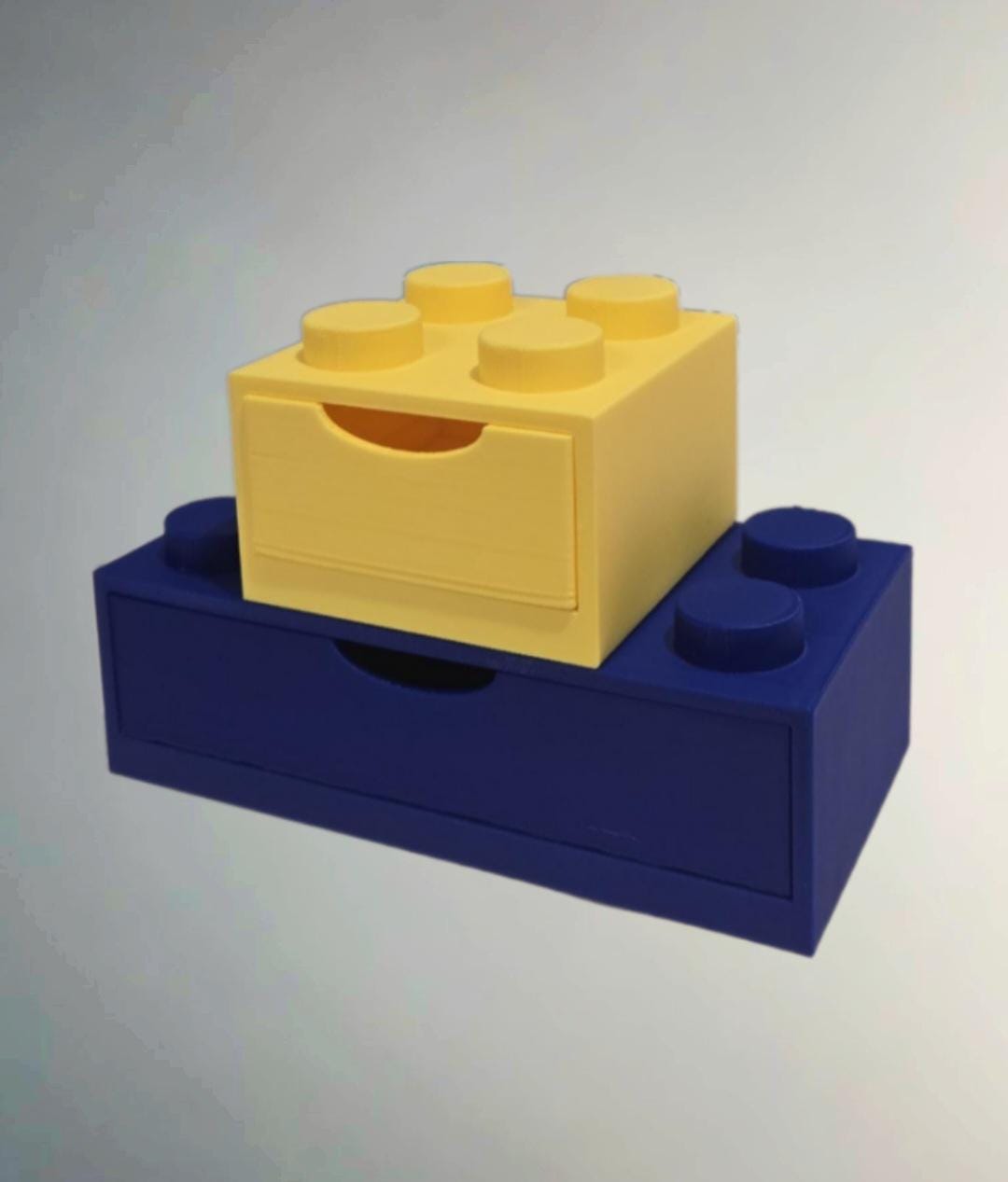 Stackable Building Brick Storage Drawers - 3D Printed Organizers