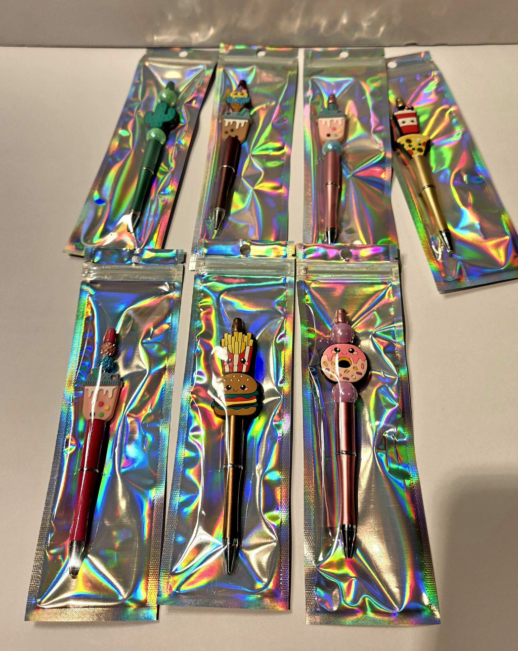 Custom 3D Printed & Beaded Character Pens