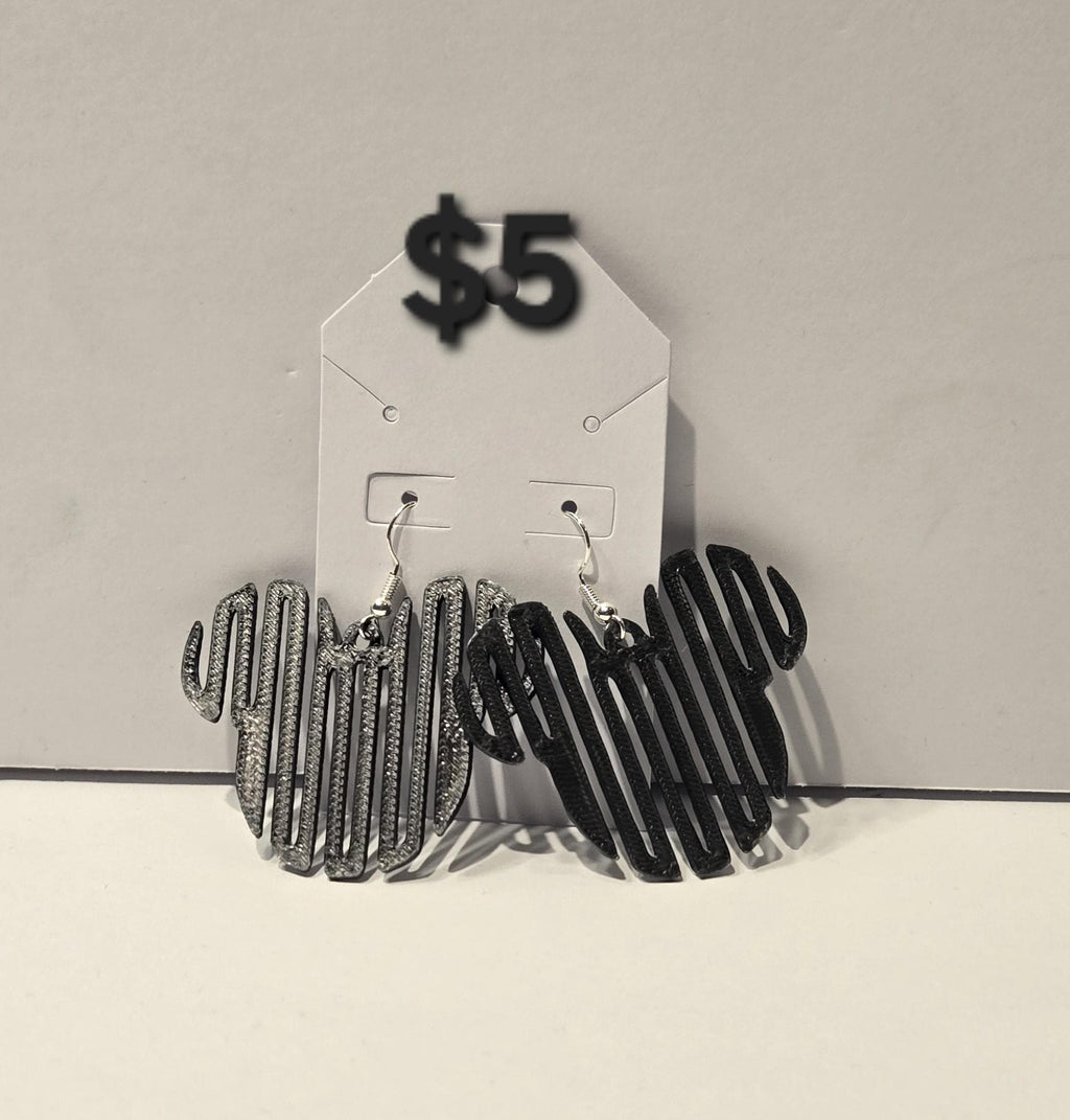 Custom 3D Printed Earrings - Lightweight