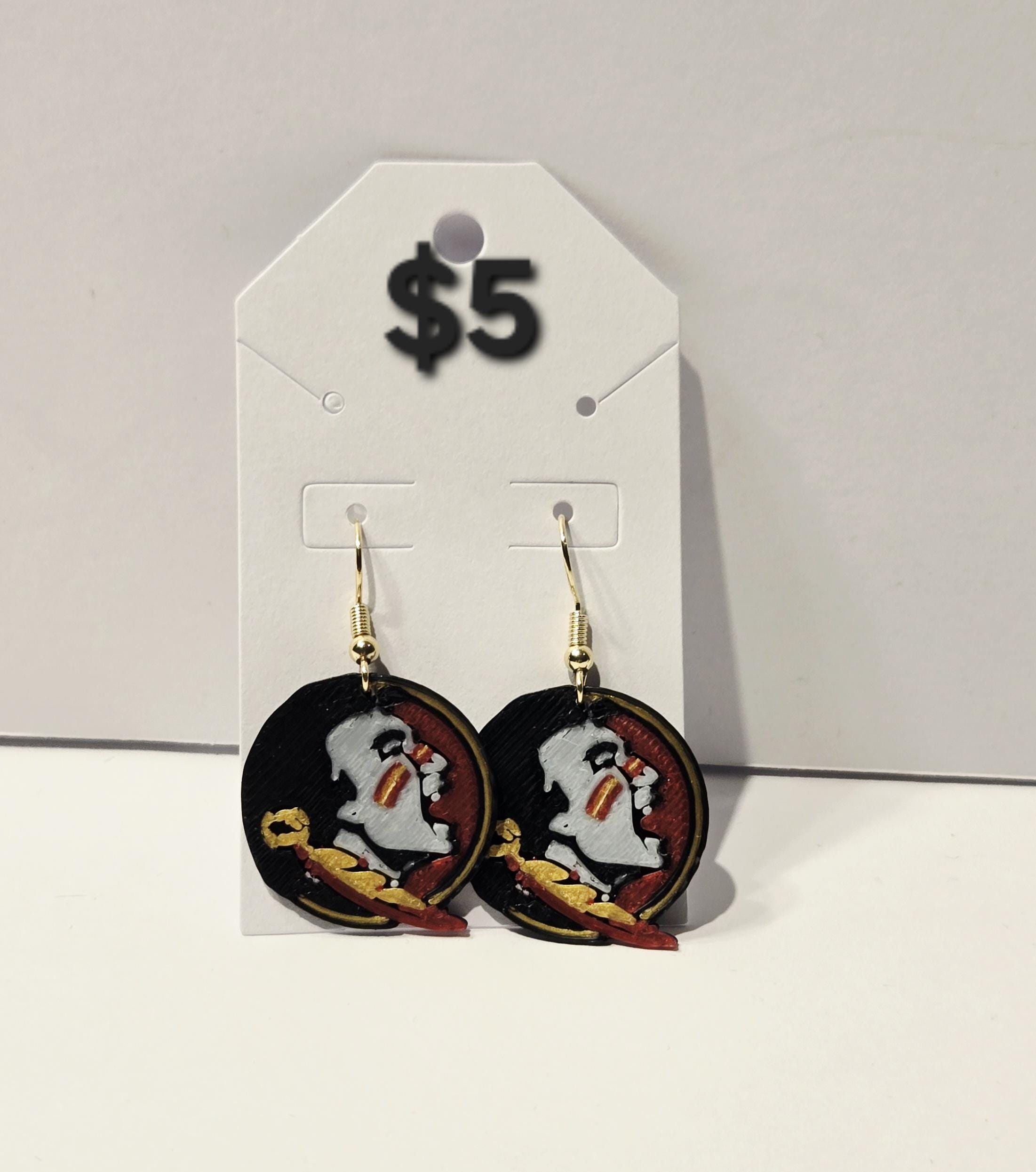 Custom 3D Printed Earrings - Lightweight