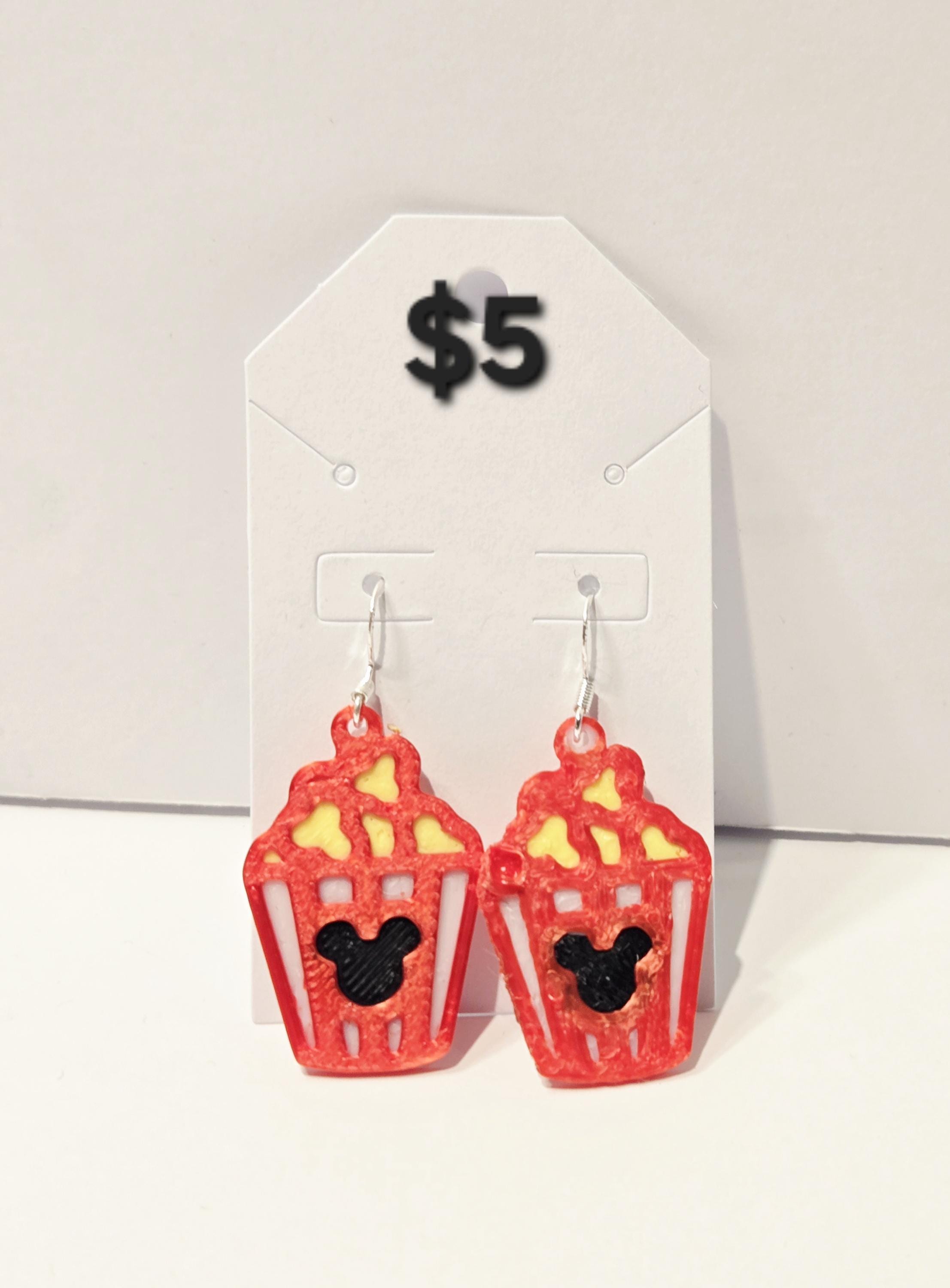 Custom 3D Printed Earrings - Lightweight