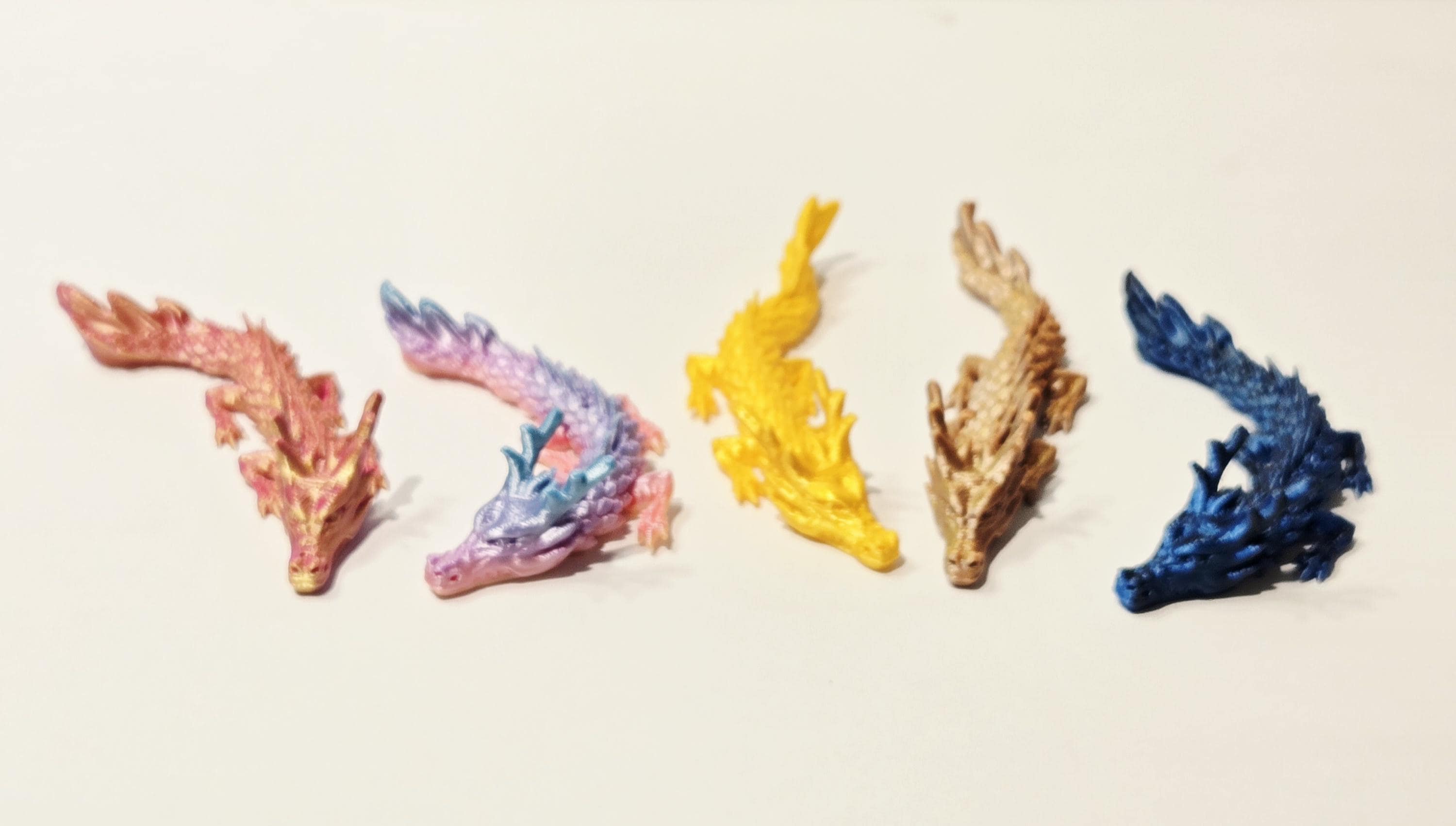 Assorted 3D Printed Animals & Character Figures