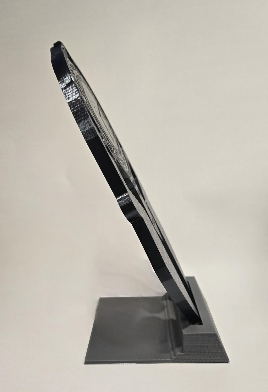 Desktop Stand for Spartan Trifecta Helmet Medal Holders - Updated Design