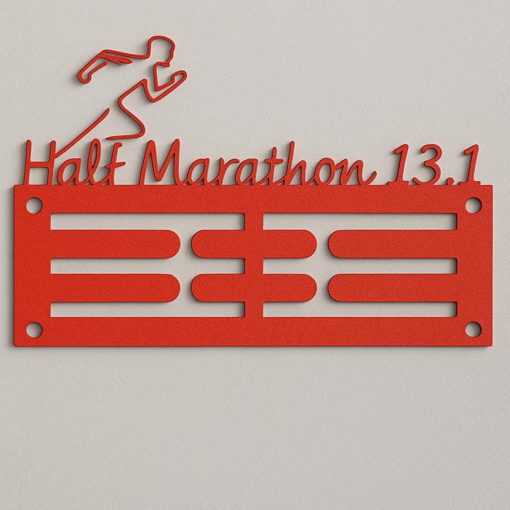 Wall Hanging Race Medal Holder - OCR, Marathon, Disney & More